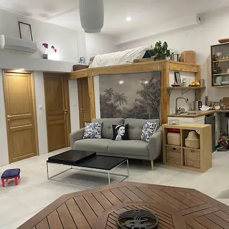 Beau T2 Clim Terrasse Superhote 公寓